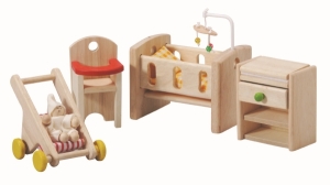 PlanToys - Dockskåpsmöbler Barnkammare, Nursery