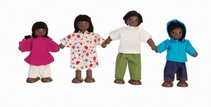 PlanToys - Dockor till Dockskåp Doll Family Variant 2