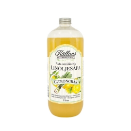 Källans Naturprodukter - Småländsk Linoljesåpa Citrongräs 1 L