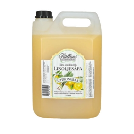 Källans Naturprodukter - Småländsk Linoljesåpa Citrongräs 5 L