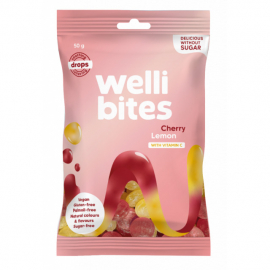 Wellibites Drops Cherry & Lemon Vitamin