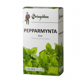 Örtagubben - Pepparmynta Blad EKO, 50 gr