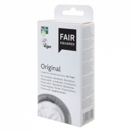 Fair Squared - Kondomer i Naturlatex 10 st, Original