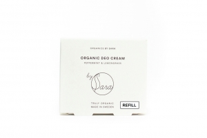 Organics by Sara - Organic Deo Cream Peppermint & Lemongrass, Refill