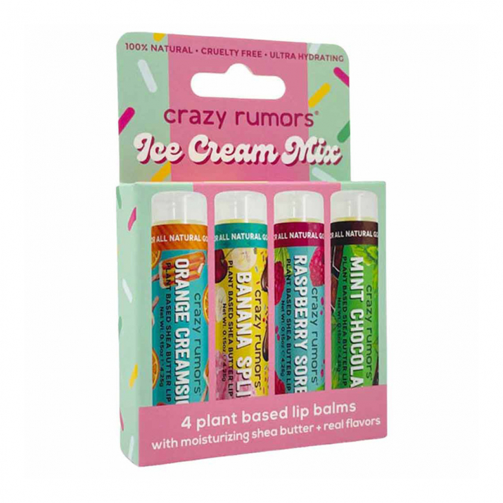 Crazy Rumors - Natural Lip Balm Ice Cream Mix