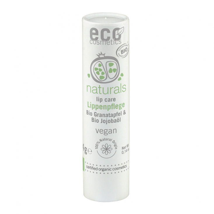 Eco Cosmetics - Vegansk Läppbalsam med Granatäpple och Jojoba