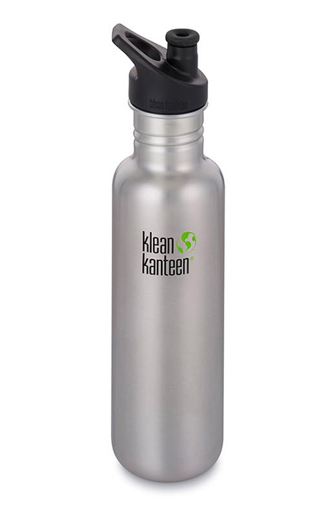 Klean Kanteen Classic Rostfri Flaska 800 Ml Brushed Stainless Rekoshoppen Se