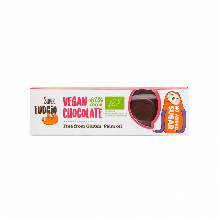 Super Fudgio - Ekologisk Vegansk Chokladbar 40g