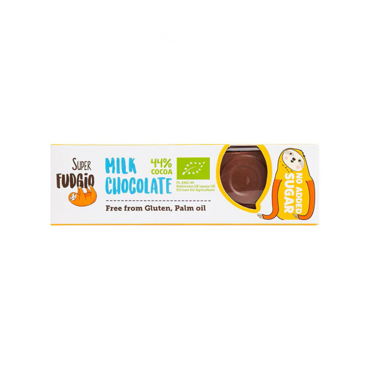  Super Fudgio - Ekologisk Mjölkchokladbar 40g