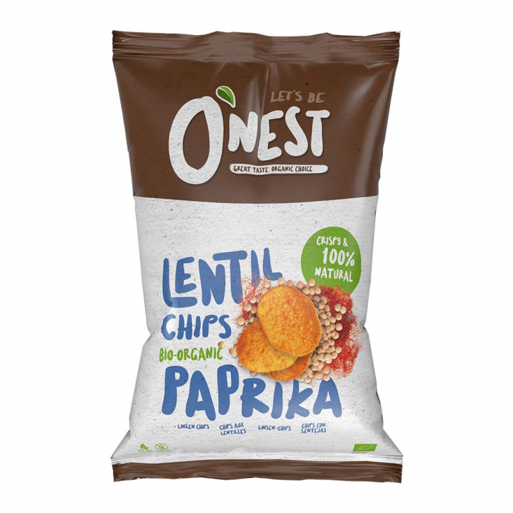  O''Nest - Eko & Vegan Kikärtschips, Paprika