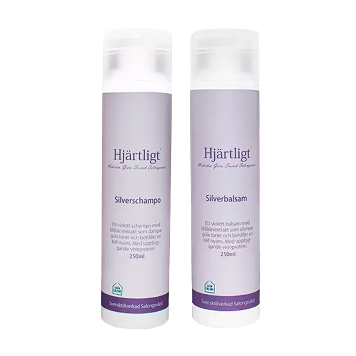 Hjärtligt - Silverduo Schampo & Balsam, 250 ml