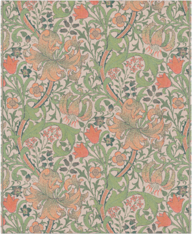 Ekelund - Pläd Golden Lily William Morris Collection