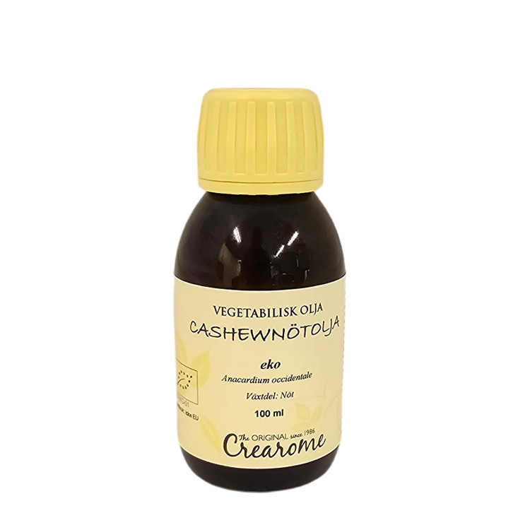 Crearome - Cashewnötolja Kallpressad EKO, 100 ml