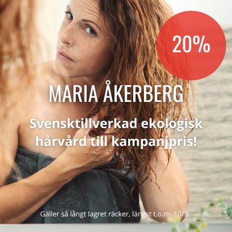 Maria åkerberg hårvård 20%