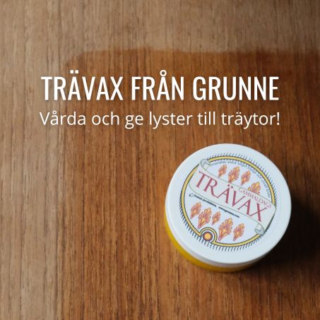 trävax från grunne