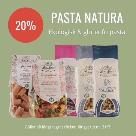 Pasta natura 20% rea