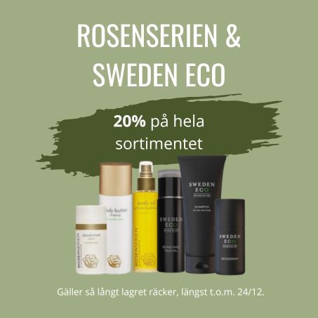 Rosenserien och sweden eco 20% rea