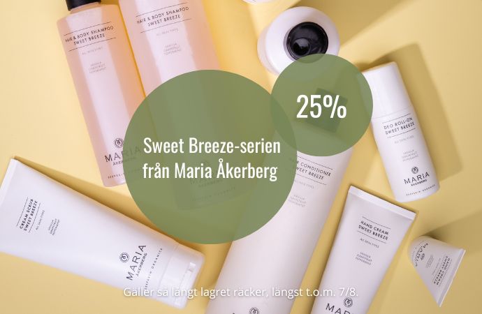 Kampanjpris p hela serien Sweet Breeze frn Maria kerberg 25%